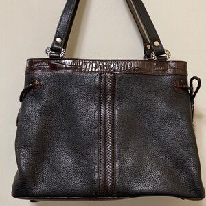 Brighton Lux leather Elegant Brown Leather bag EUC very good condition